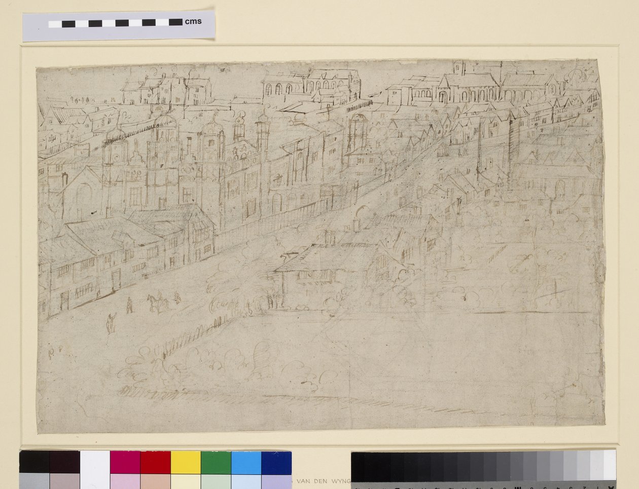 Borough High Street with St. Mary Overy, from 