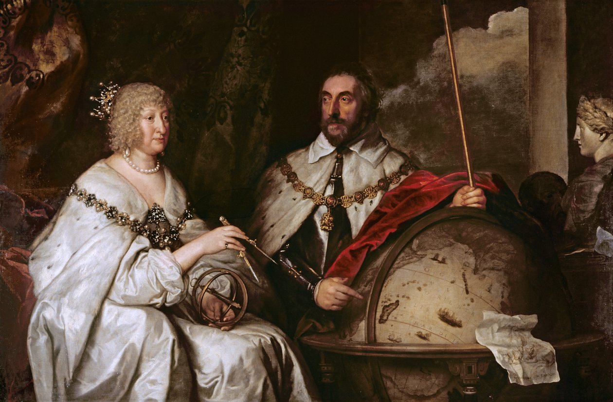 The Madagascar Portrait of Thomas Howard and his wife Aletheia Talbot by Anthony van Dyck