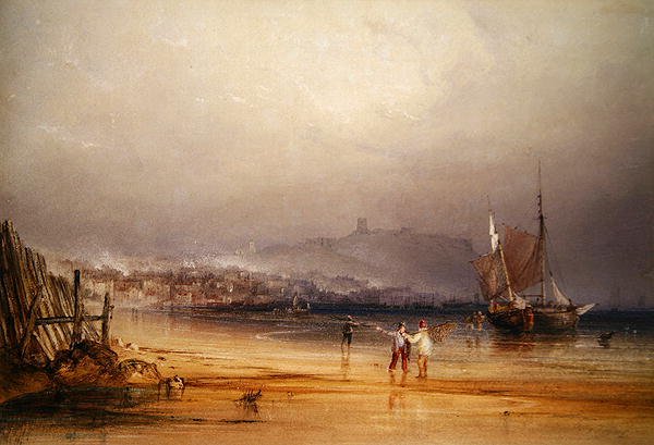 Scarborough by Anthony Vandyke Copley Fielding
