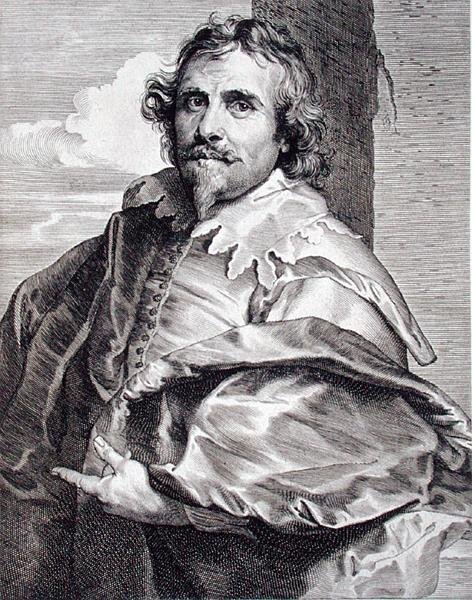 Daniel Mytens (c.1590-c.1647), engraved by Paulus Pontius by Anthony van (after) Dyck
