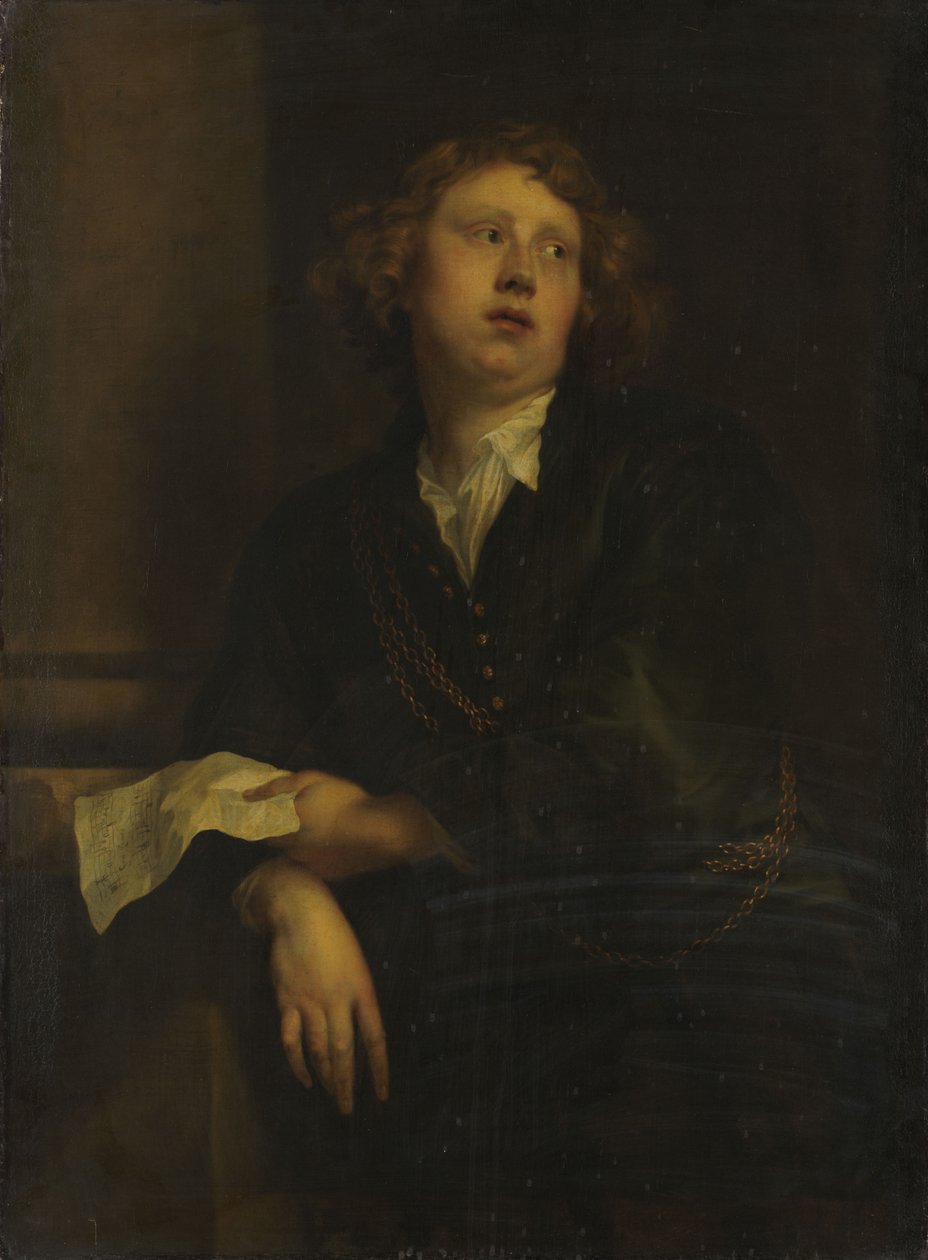 Portrait of Hendrik Liberti, c.1700 by Anthony van (after) Dyck