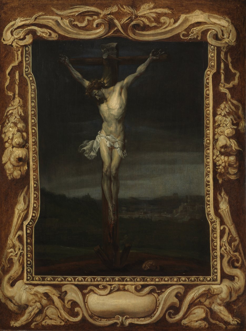 Christ on the Cross by Anthony van (attr. to) Dyck
