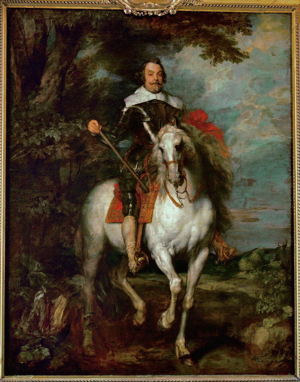 Francisco de Moncada, Count of Ossuna, Ambassador and Commander of the Spanish Troops in the Netherlands by Anthony van Dyck