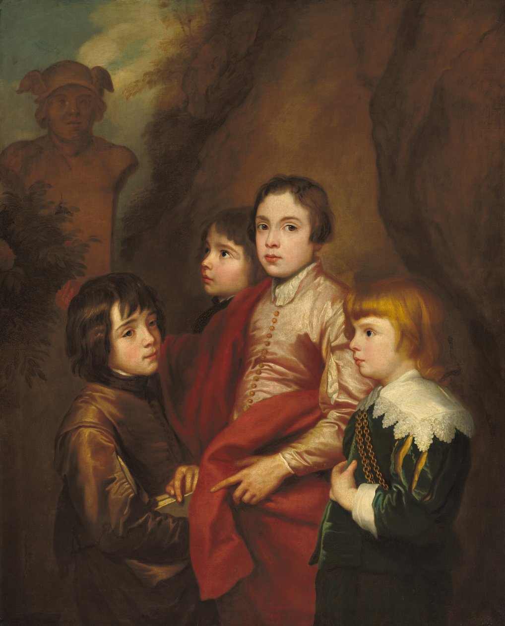 Group of Four Boys by Anthony van Dyck