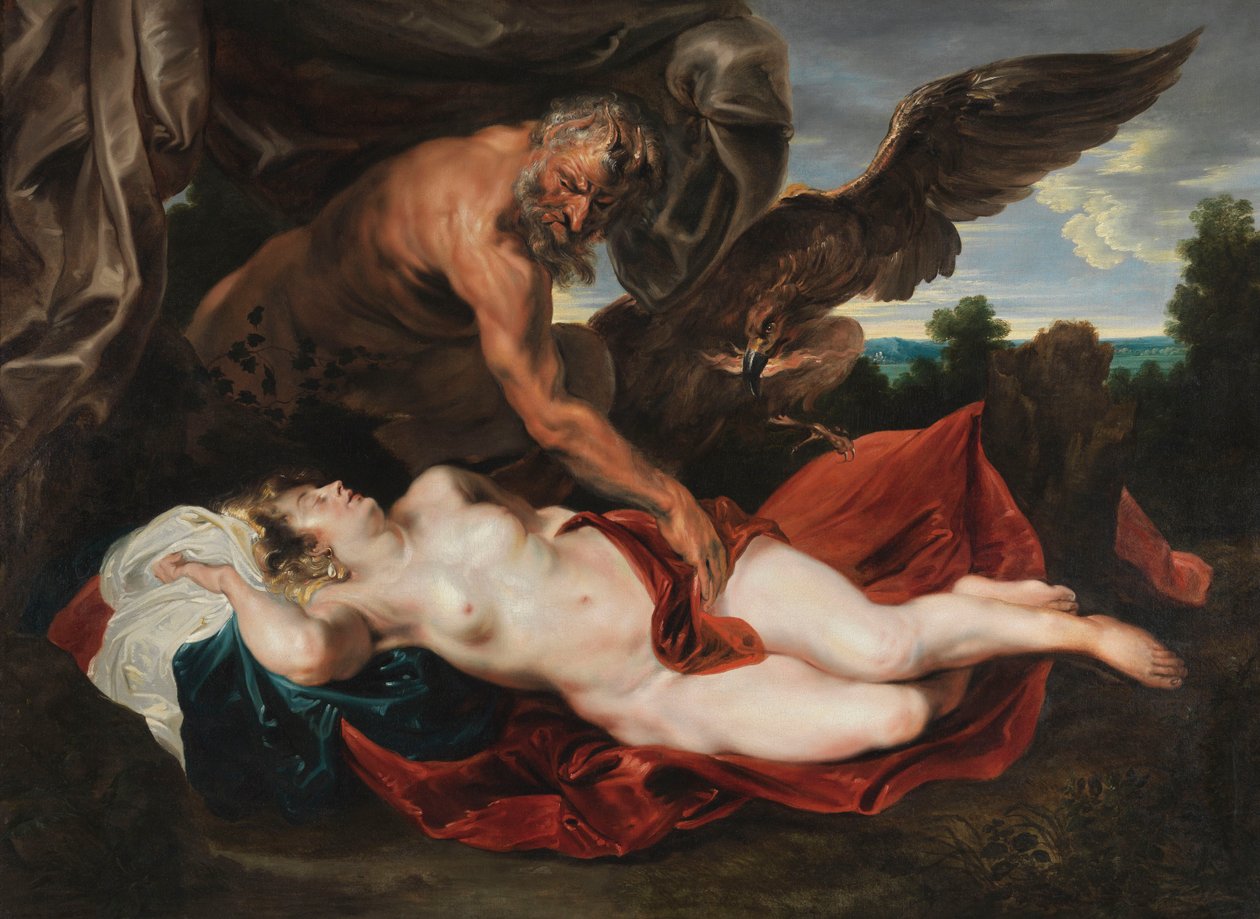 Jupiter and Antiope by Anthony van Dyck