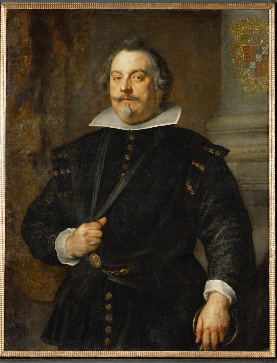 Marques Francisco de Moncada, Count of Ossuna by Anthony van Dyck