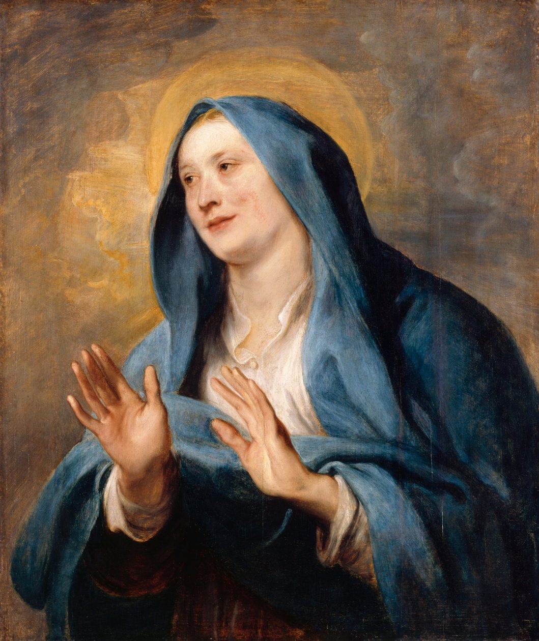Mary as Mater Dei by Anthony van Dyck