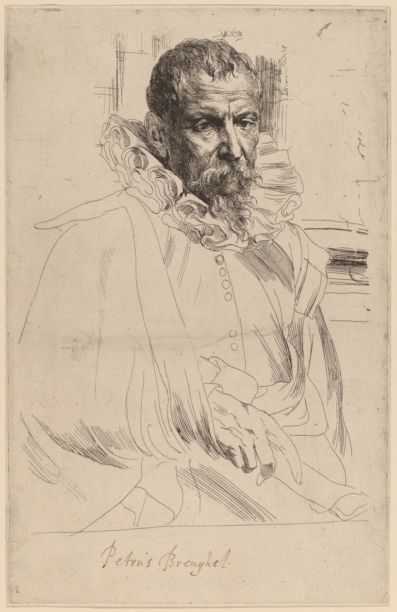 Pieter Bruegel the Younger, probably 1626-1641 by Anthony van Dyck