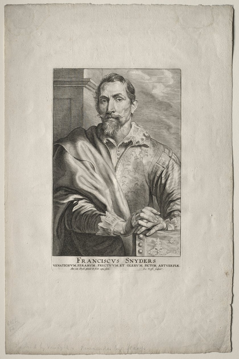 Portrait of Frans Snyders by Anthony van Dyck