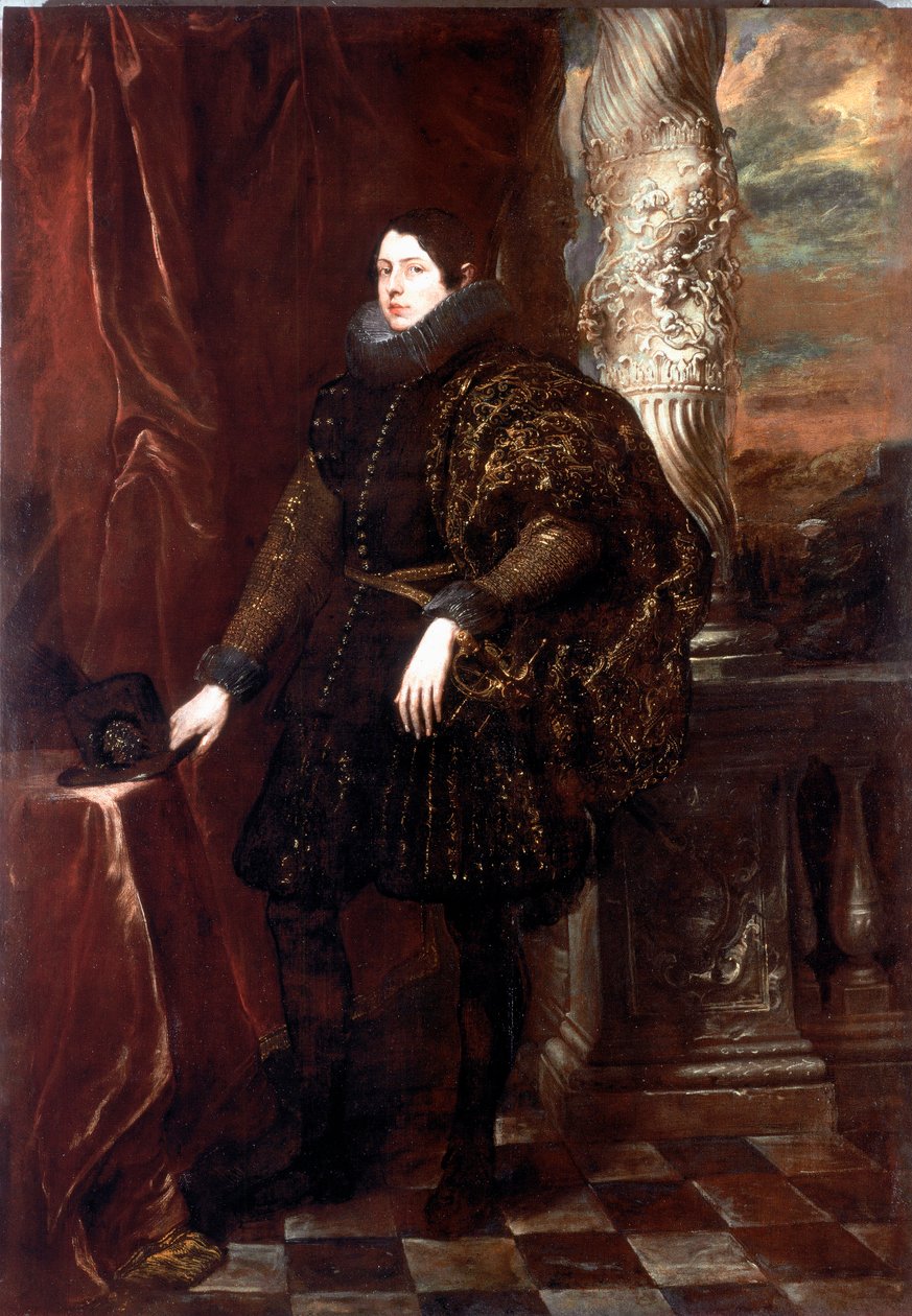 Portrait of a gentleman of the Spinola family or portrait of a young patrician by Anthony van Dyck