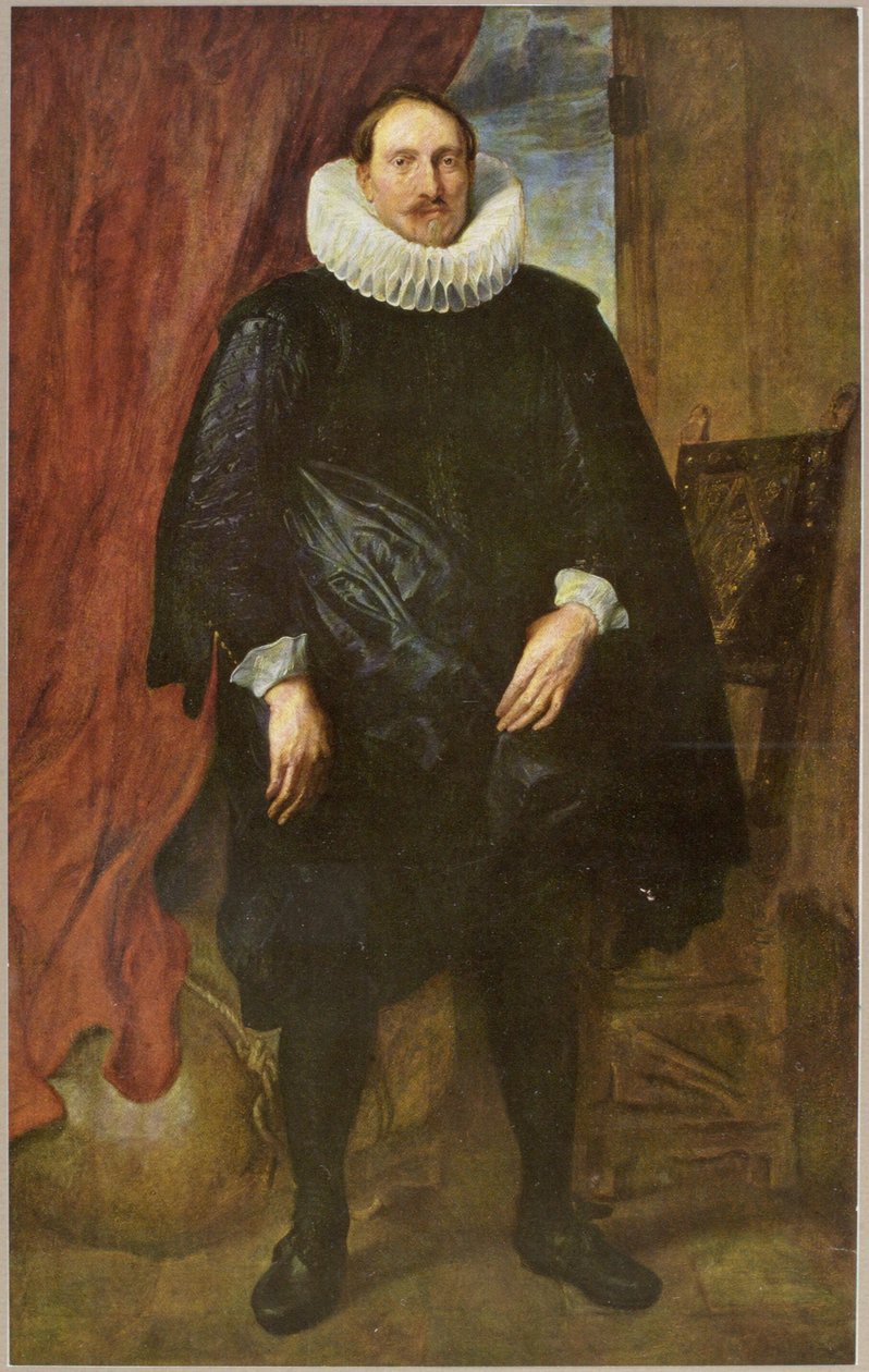 Portrait of a man, possibly from the Vinck/Vincque Family by Anthony van Dyck