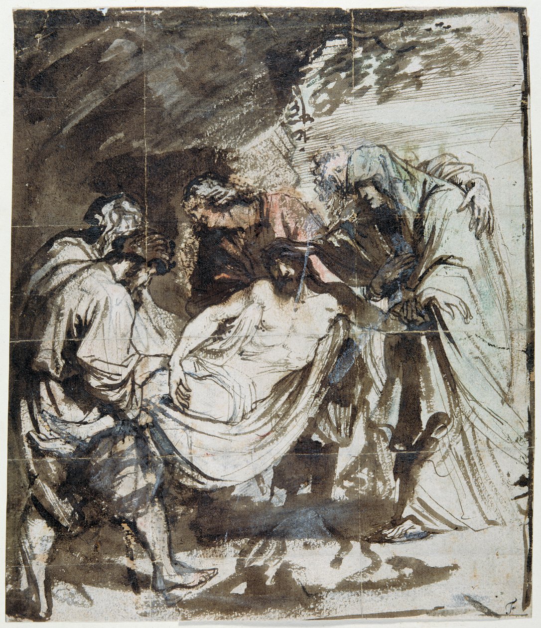 Study for the Entombment, c.1617-18 by Anthony van Dyck