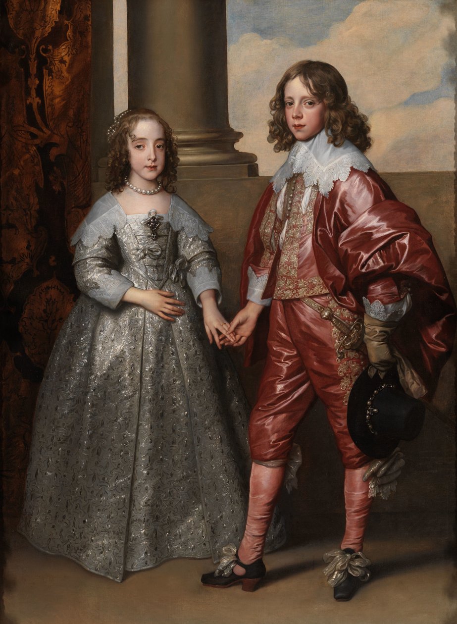 William II, Prince of Orange, and his Bride, Mary Stuart by Anthony van Dyck