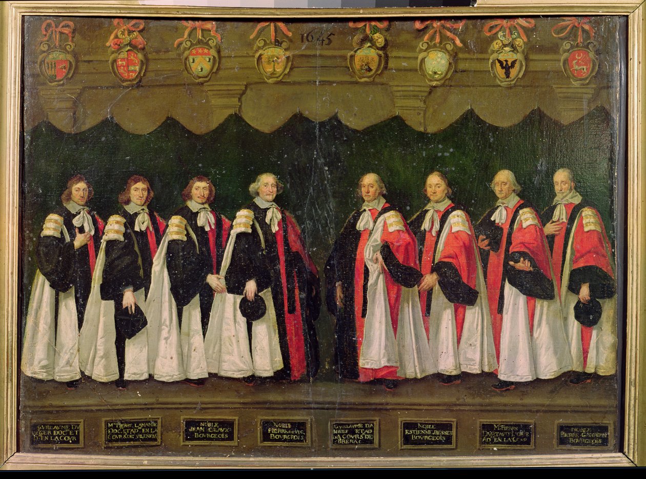 The Aldermen of 1644-45 by Antoine Durand