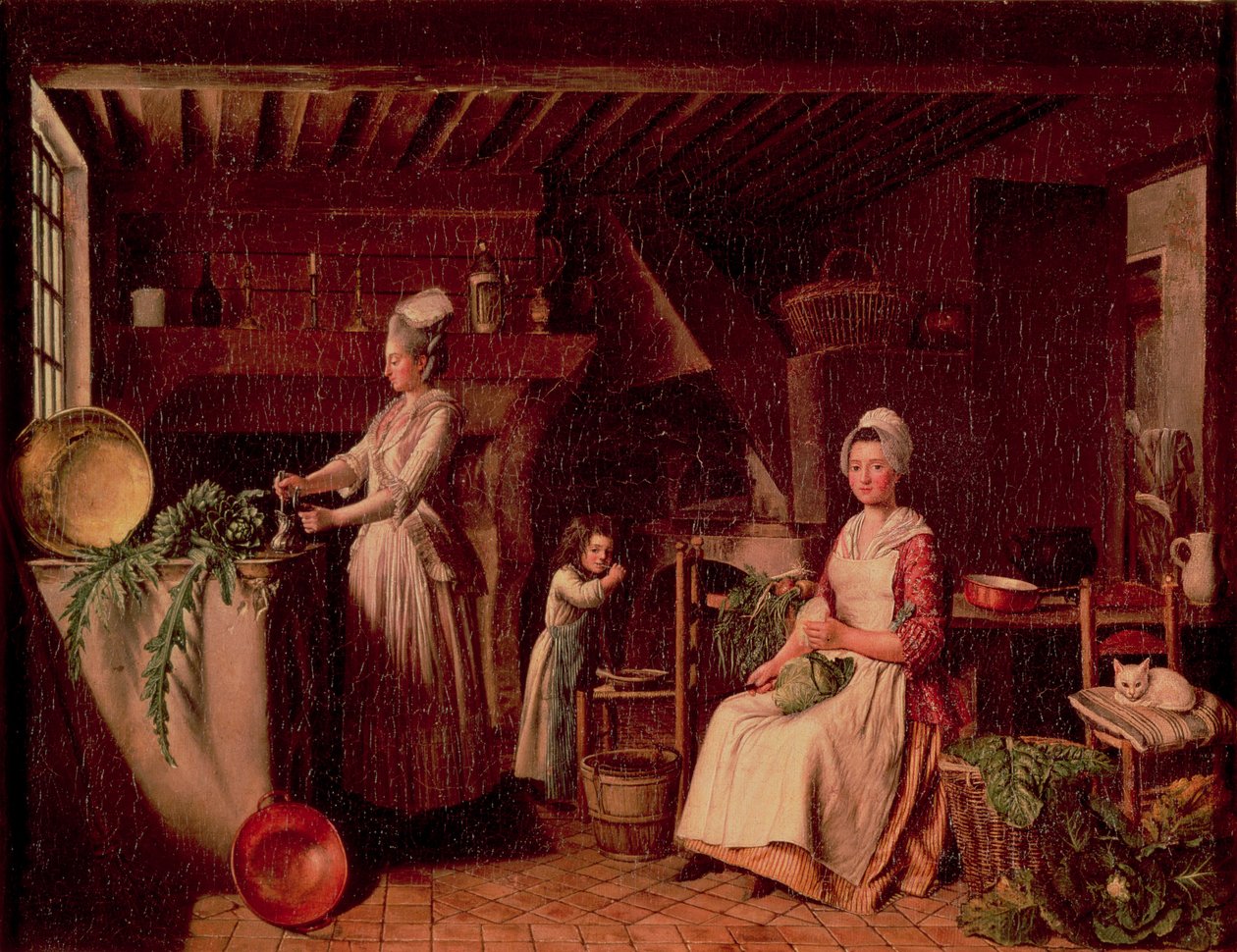 Provencal Kitchen by Antoine Raspal: Buy fine art print
