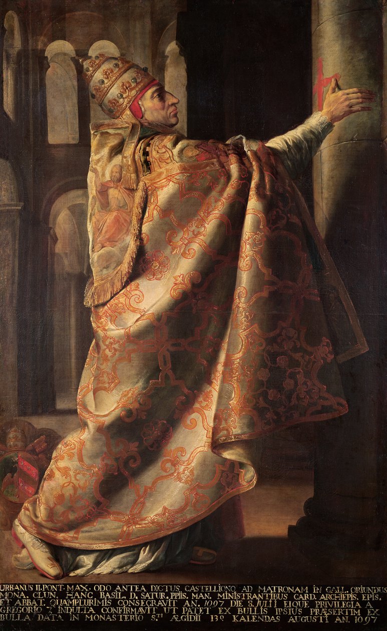 Pope Urban II Consecrating the Church of St. Sernin of Toulouse by Antoine Rivalz