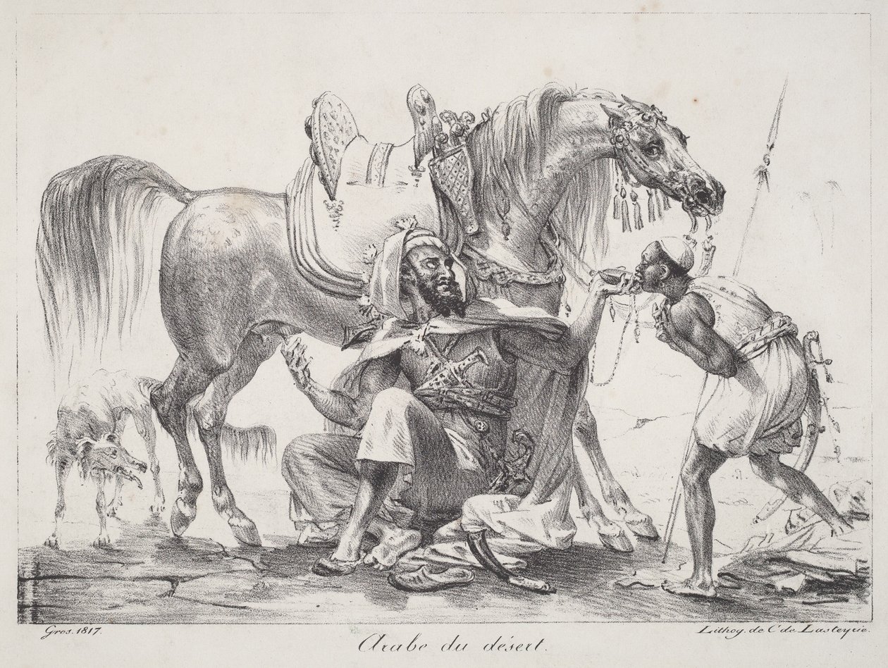 Desert Arab by Antoine-Jean Gros