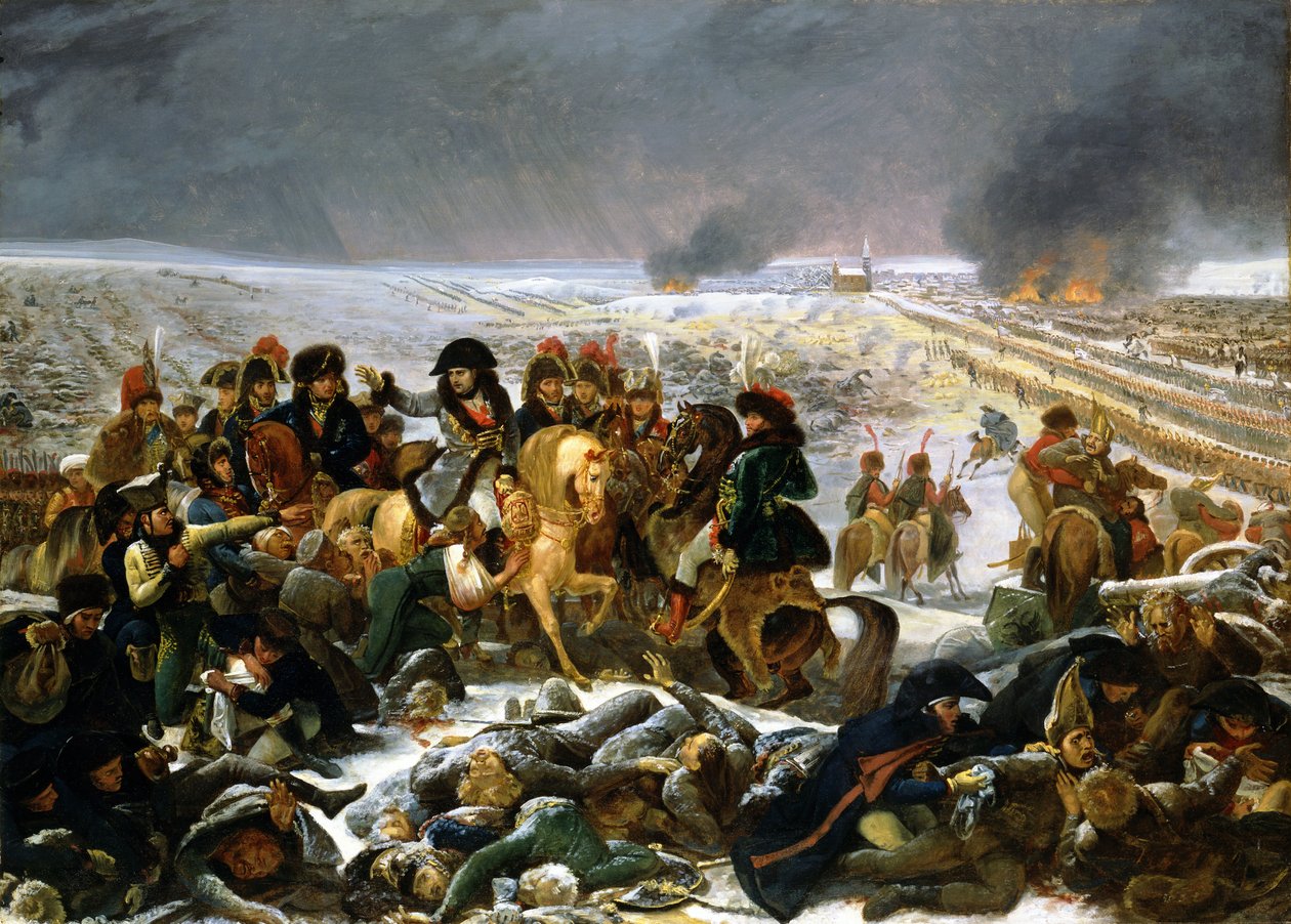 Napoleon on the Battlefield of Eylau by Antoine-Jean Gros