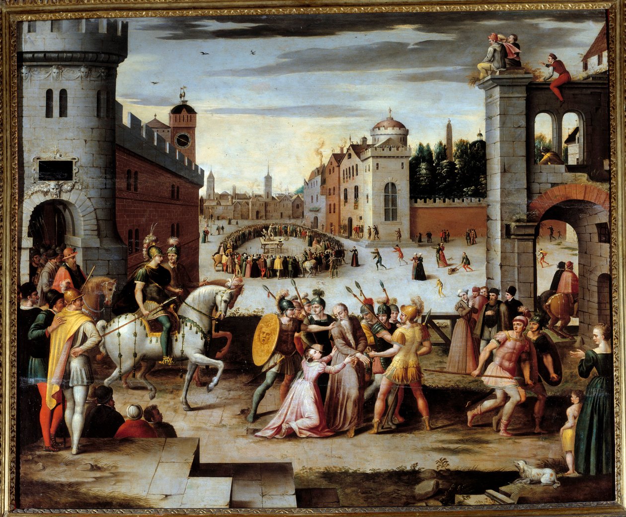 Arrest and Torture of Thomas More by Antoine (follower of) Caron