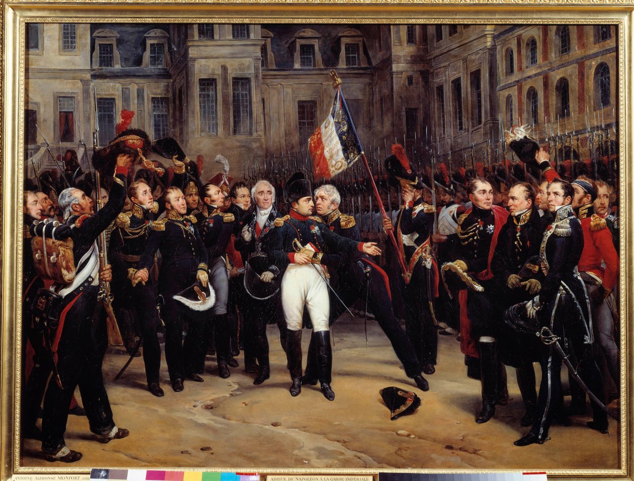 The Farewell of Napoleon Bonaparte to the Imperial Guard, 1814 by Antoine Alphonse Montfort