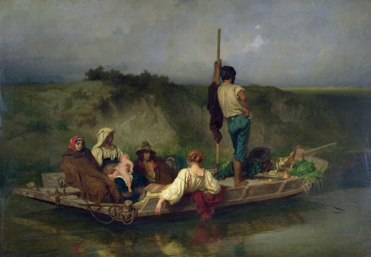 Malaria by Antoine Auguste Ernest Herbert or Hebert