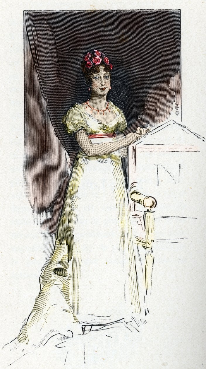 Portrait of the Empress Marie Louise of Austria by Antoine Calbet