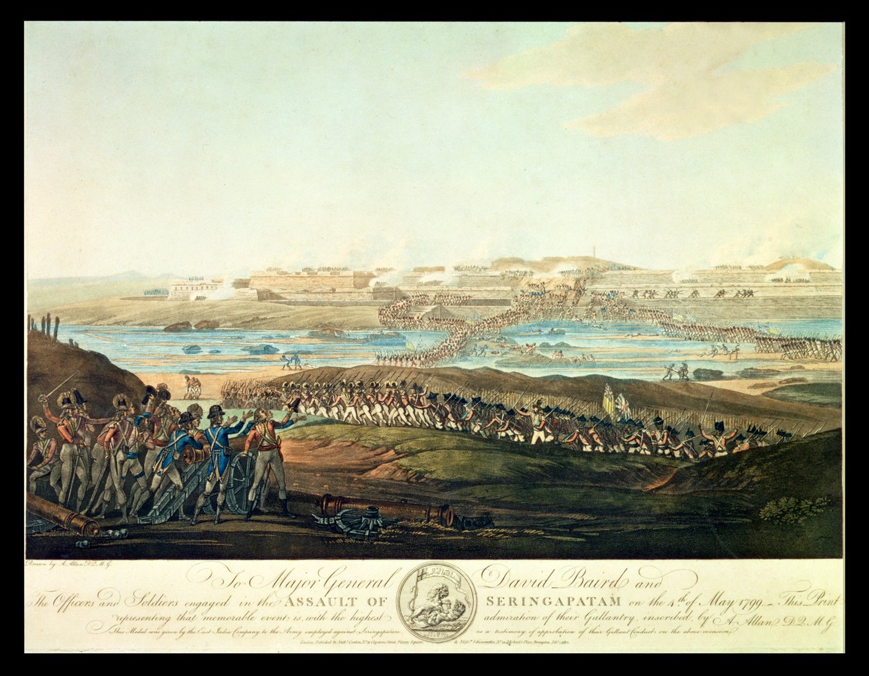 The Capture of Seringapatam in 1799 by Antoine Cardon