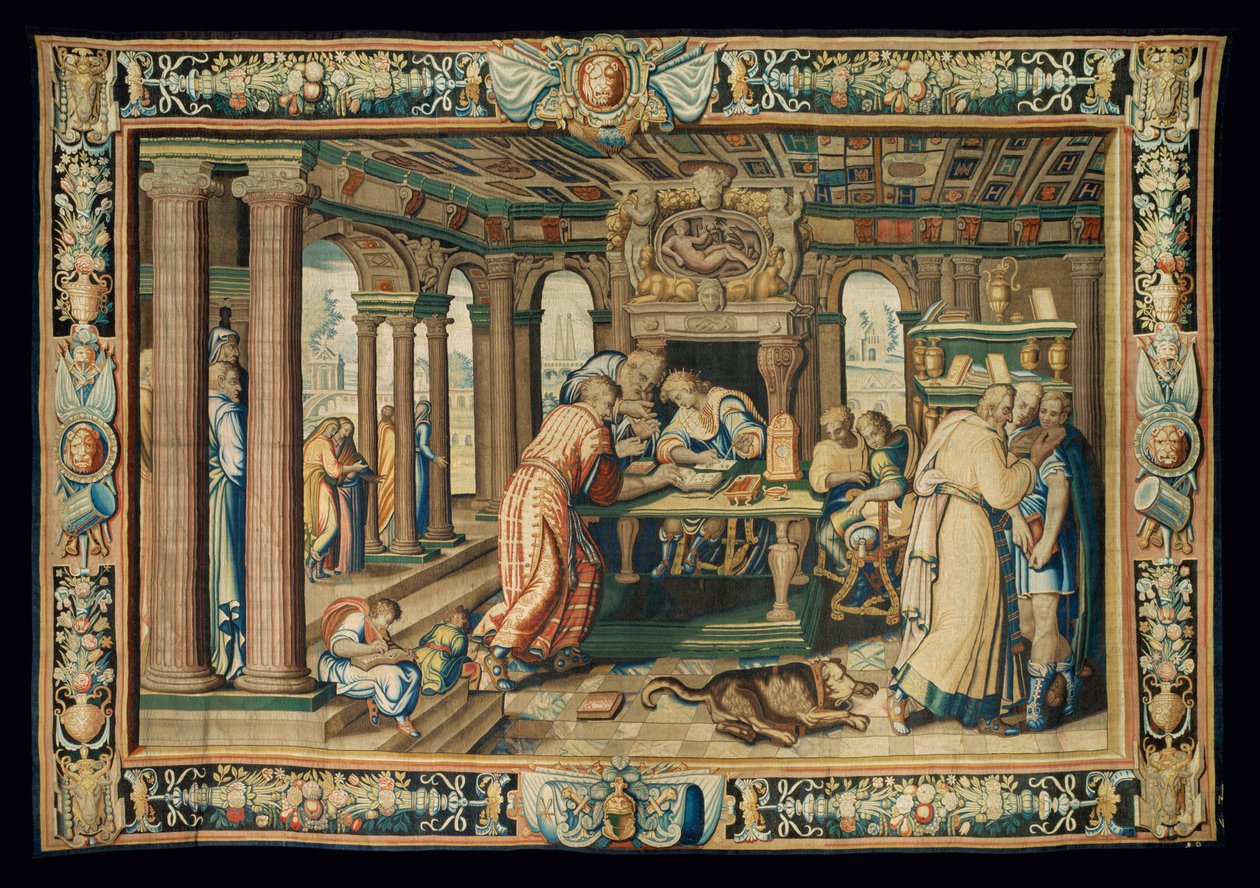 Tapestry "History of Artemisia", Paris by Antoine Caron
