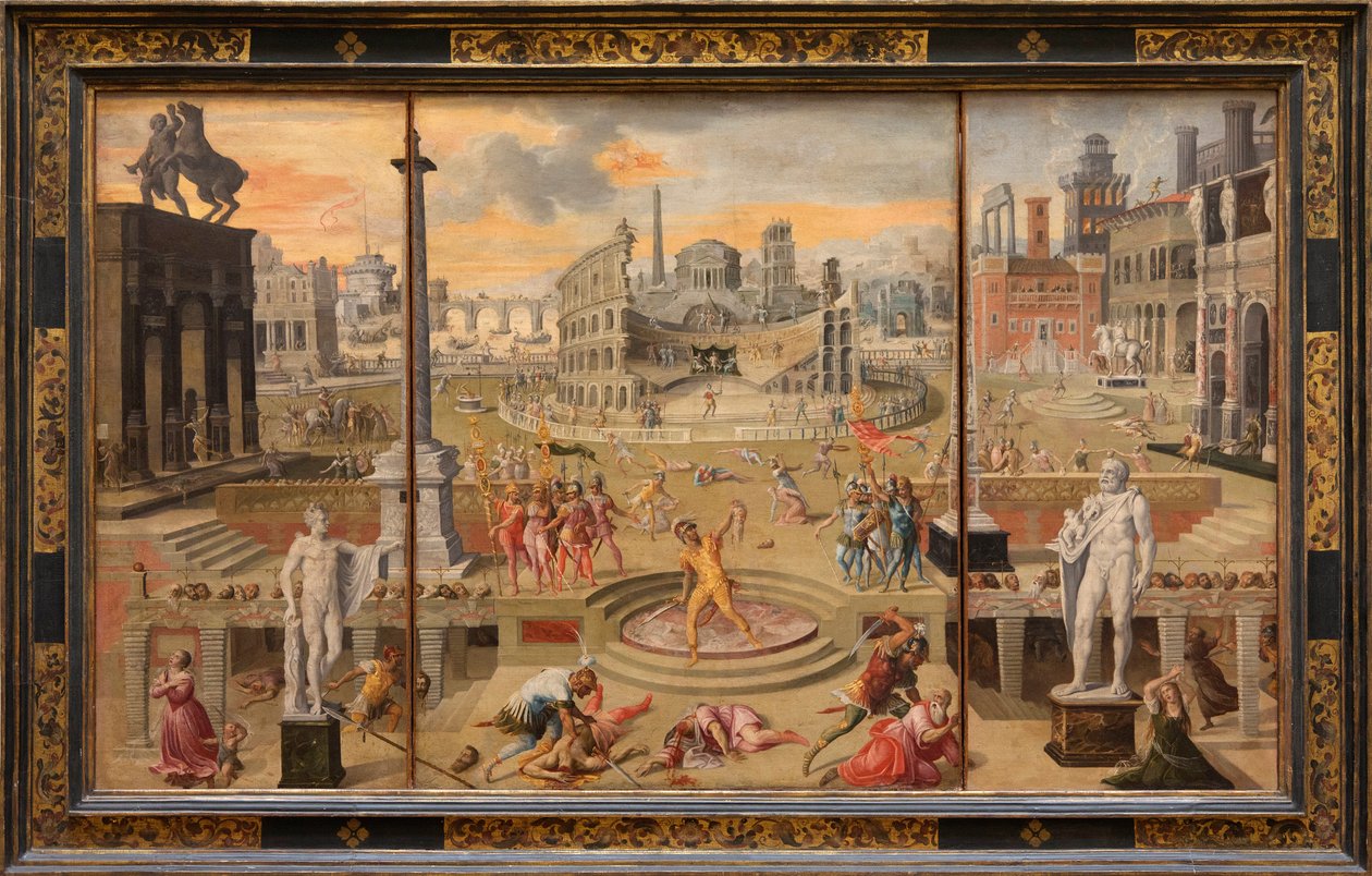 The Massacres of the Triumvirate by Antoine Caron