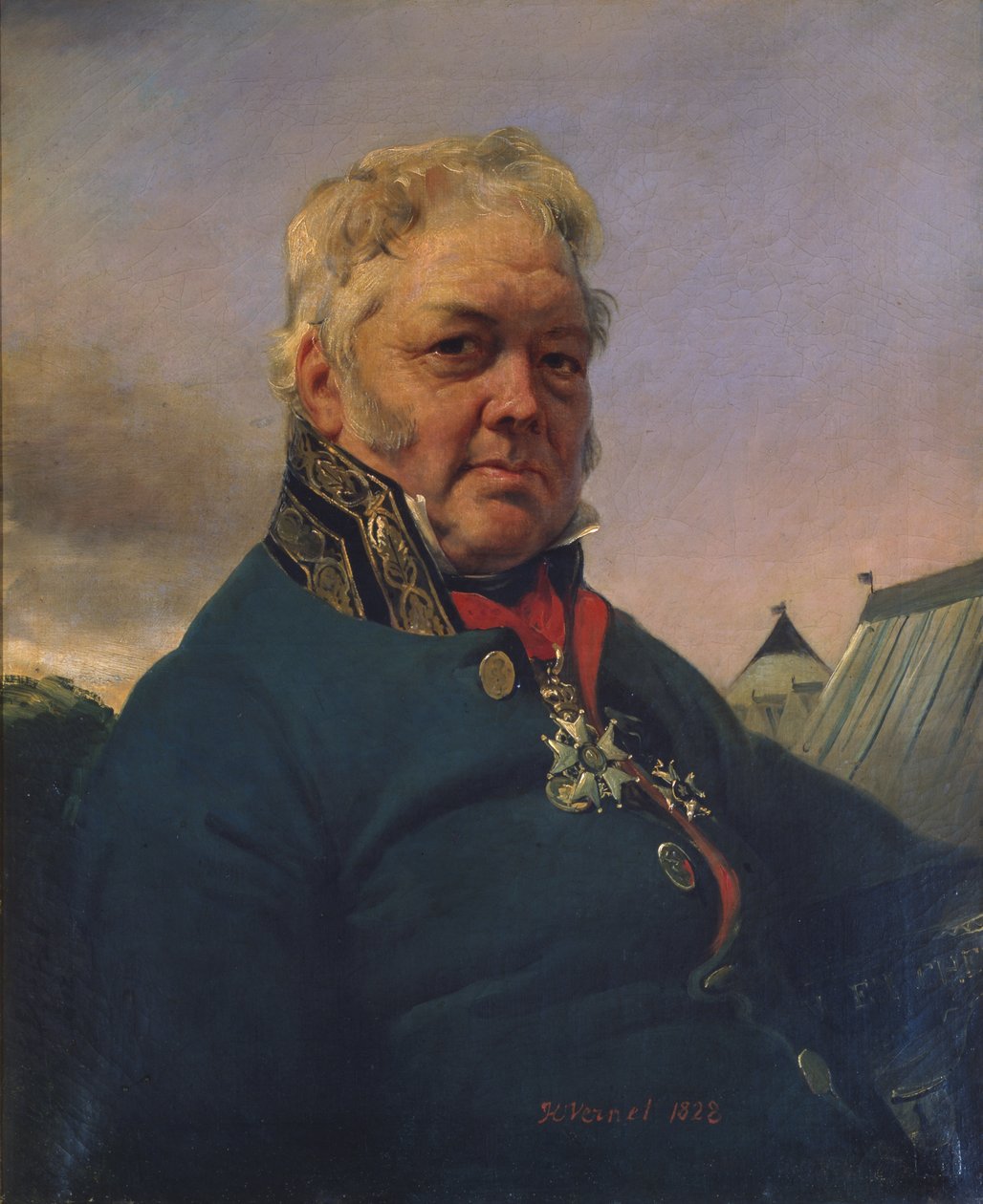 Baron Rene Nicolas Dufriche-Desgenettes by Antoine Charles Horace Vernet