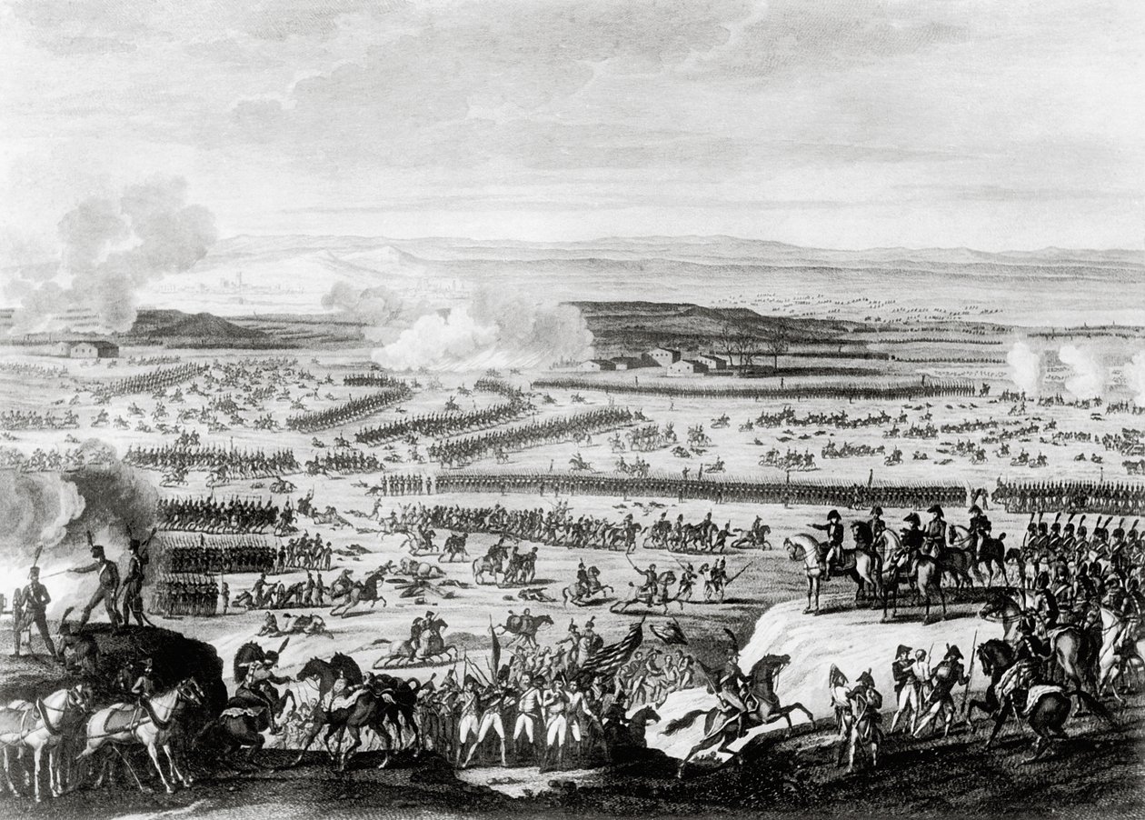 Battle of Austerlitz in Moravia by Antoine Charles Horace Vernet