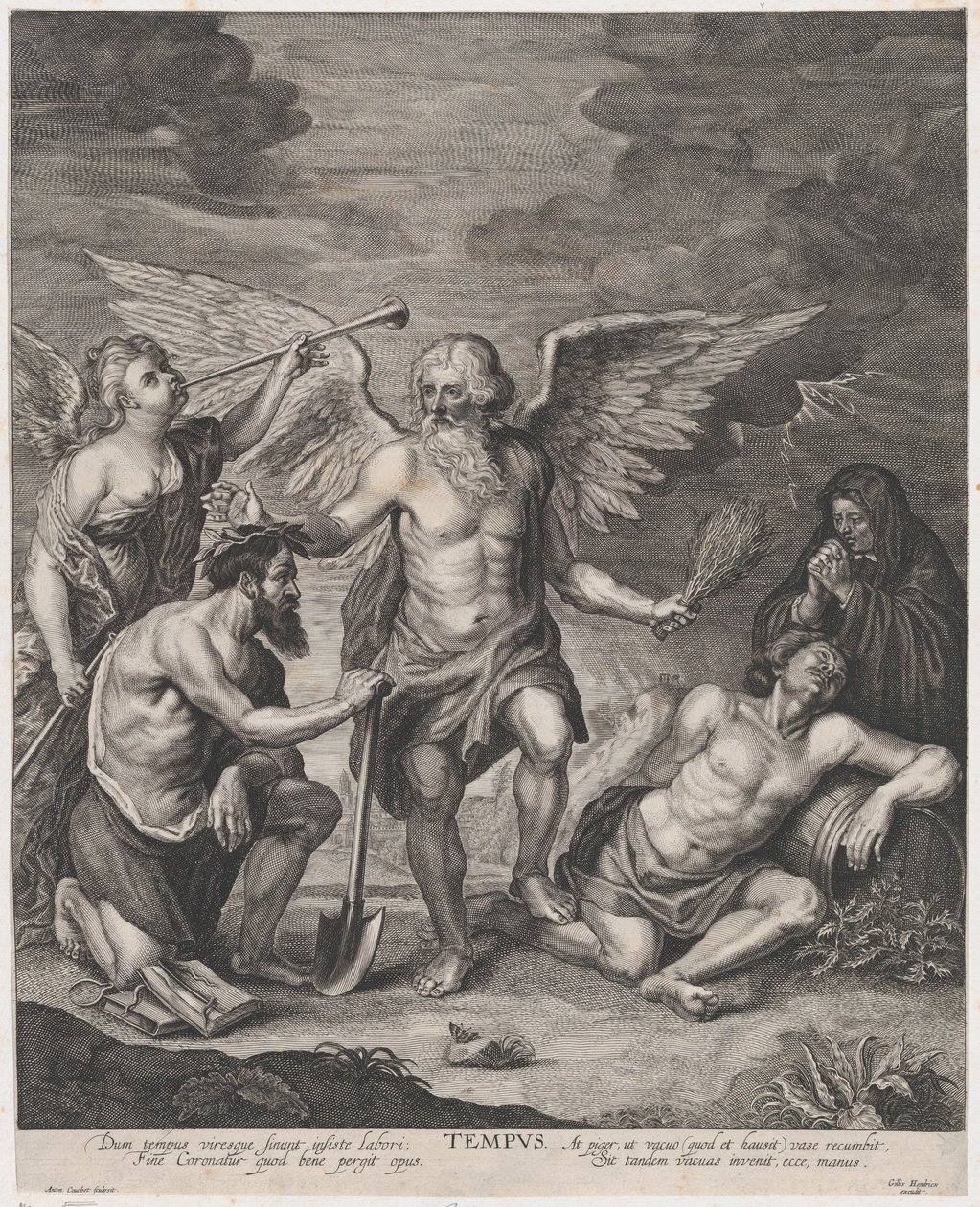 Time Crowning Employment and Punishing Idleness by Antoine Couchet