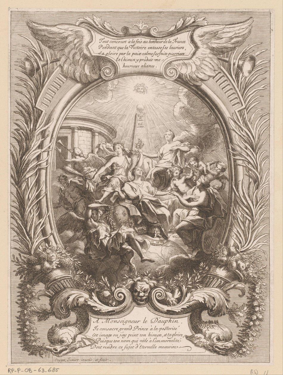 Allegory of the Fame of the Dauphin by Antoine Coypel