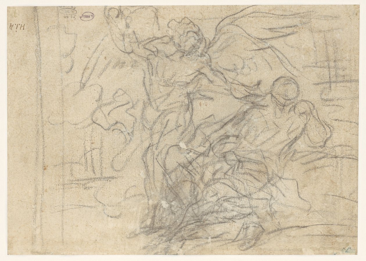 Peter in Prison Visited by the Angel (?) by Antoine Coypel