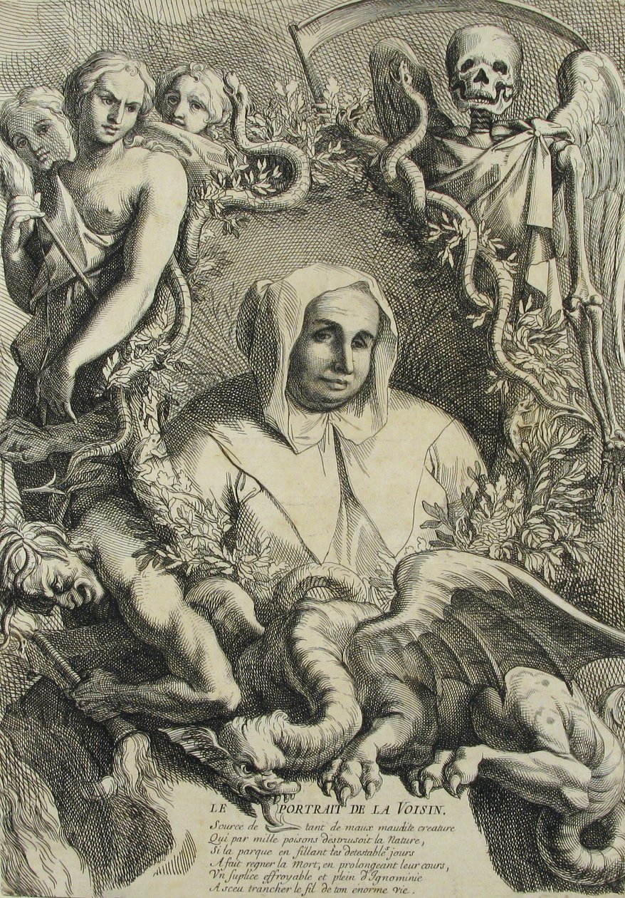 Portrait of la Voisin by Antoine Coypel