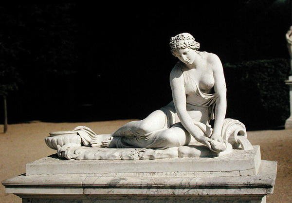 Nymph with a Shell, from the Parterre de Latone by Antoine Coysevox