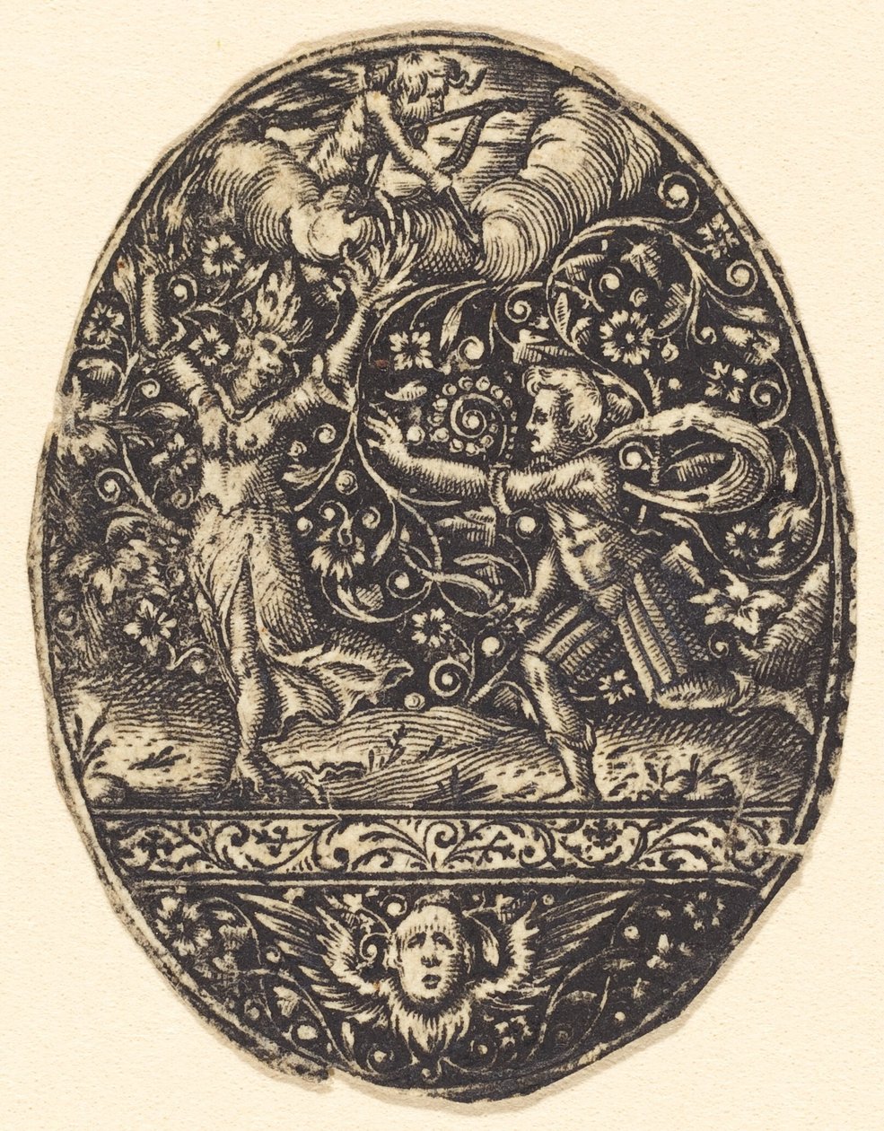 Apollo and Daphne by Antoine Jacquard