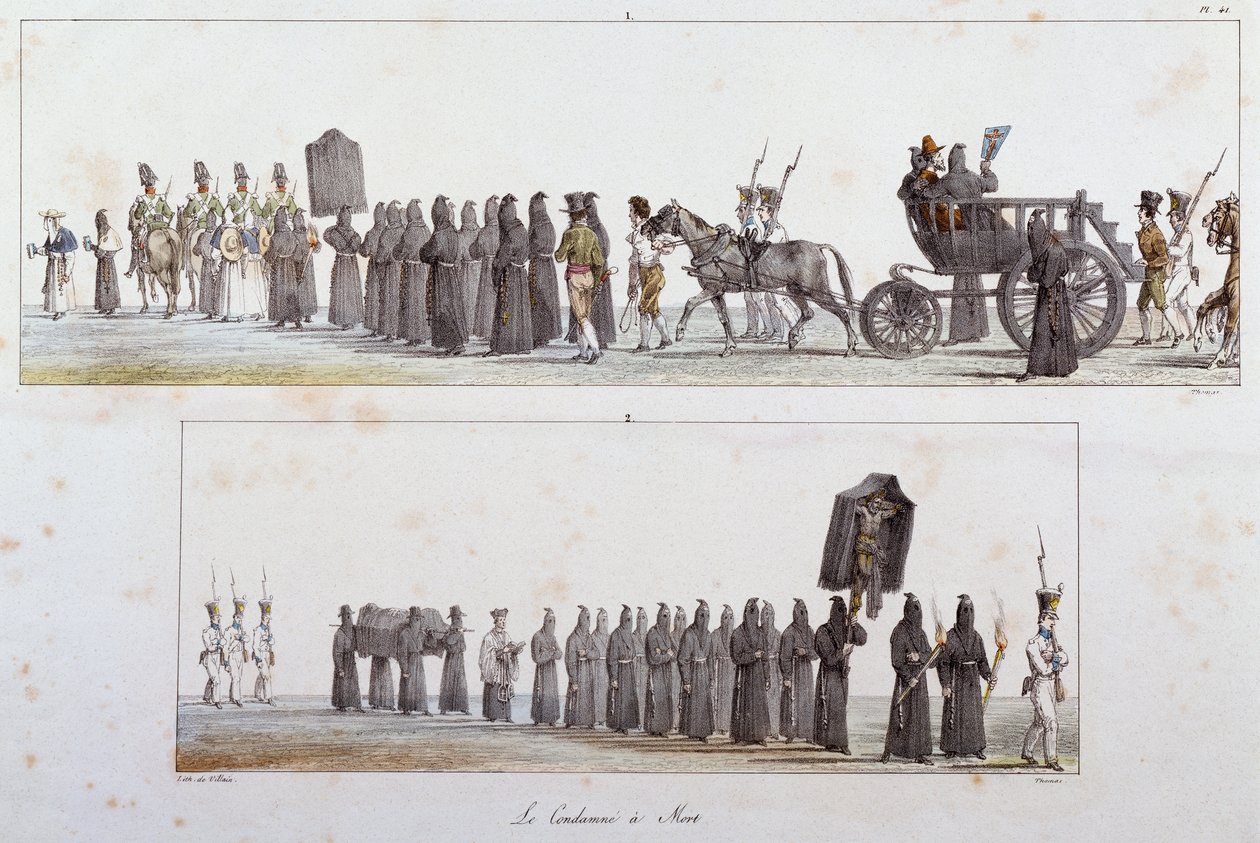 Sentenced to Death by Antoine Jean Baptiste Thomas