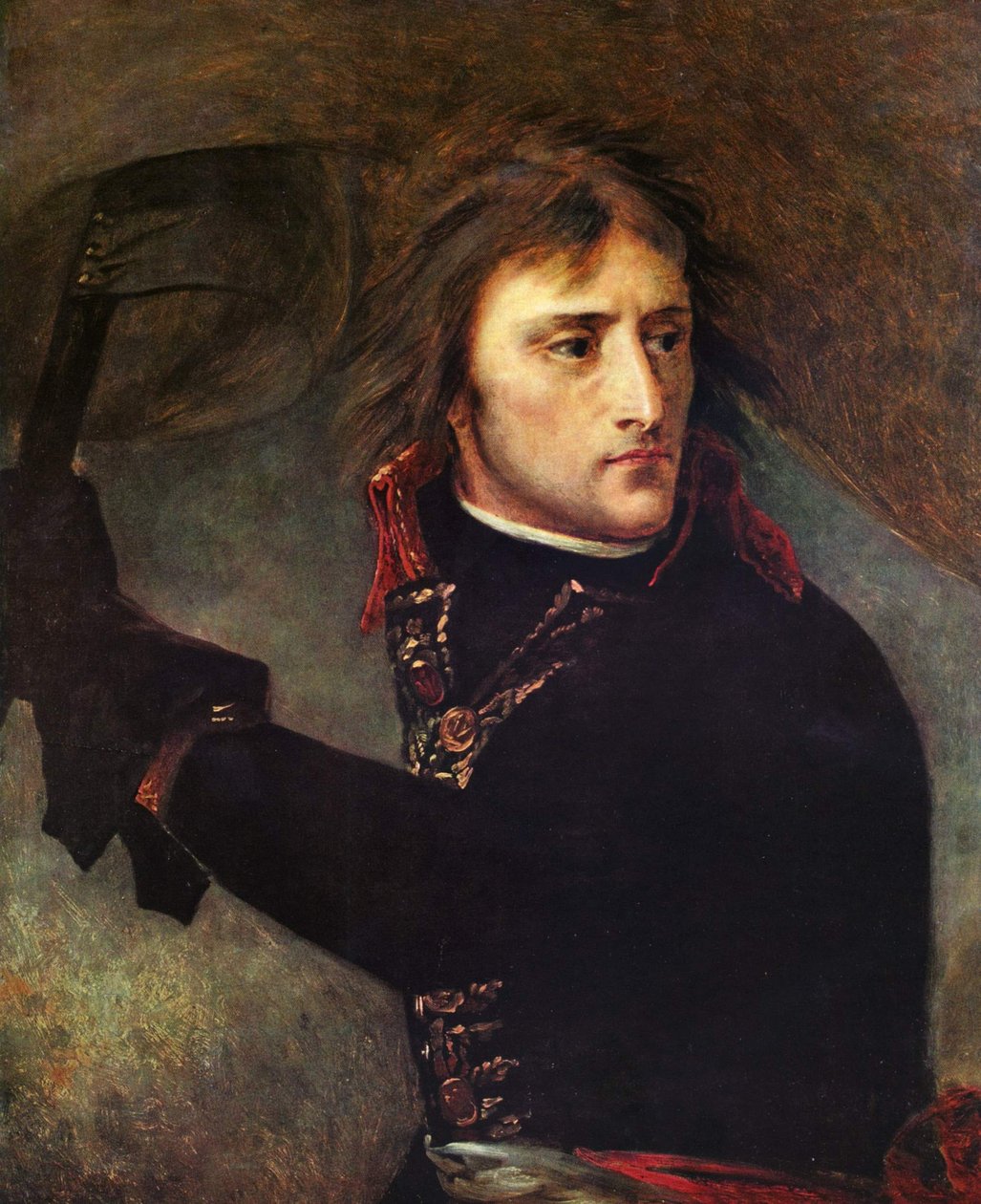 Bonaparte on the Bridge at Arcole (study) by Antoine Jean Gros