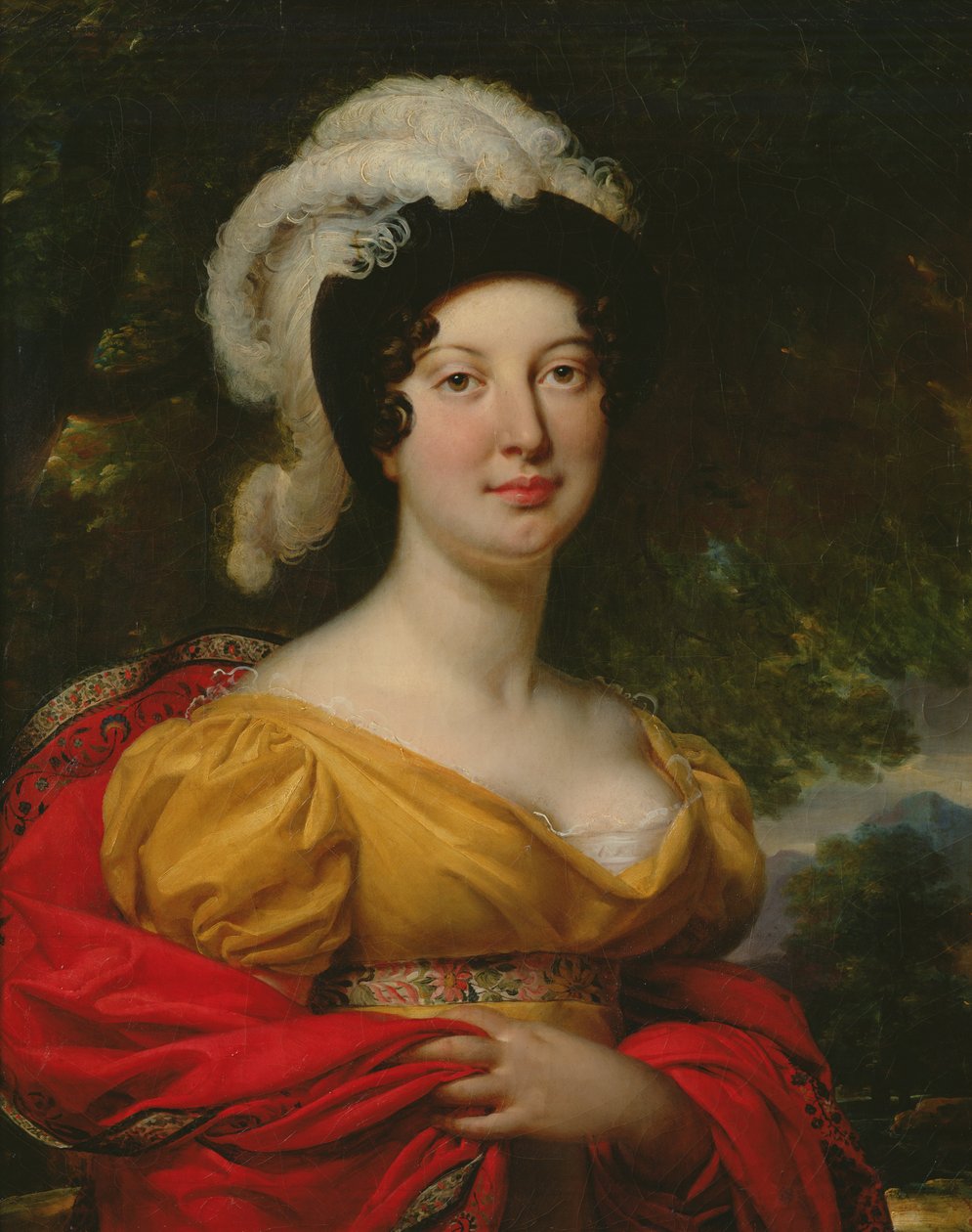 Portrait of Marshal Lannes' wife by Antoine-Jean Gros