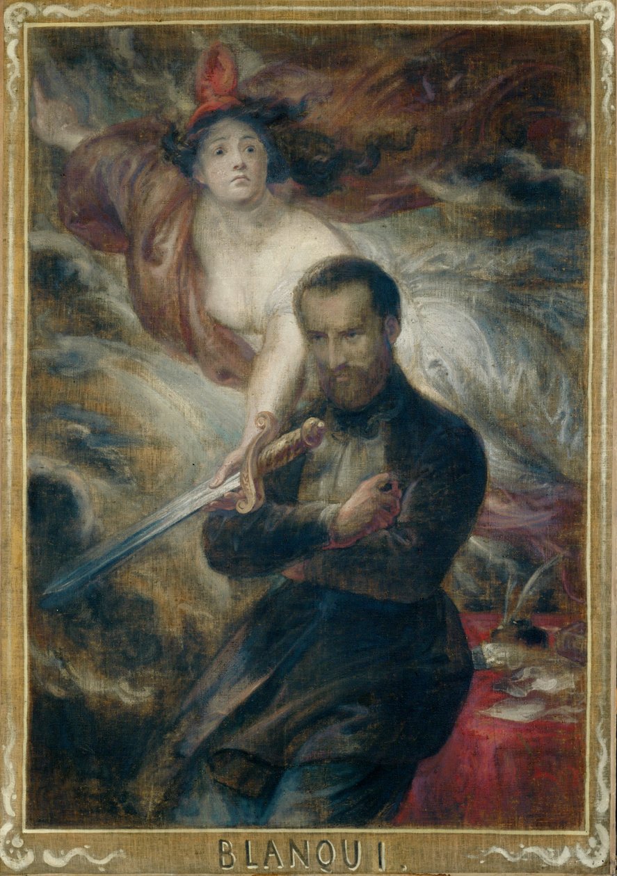 Auguste Blanqui, Journalist and Revolutionary, Member of the Commune of 1871 by Antoine Joseph Wiertz