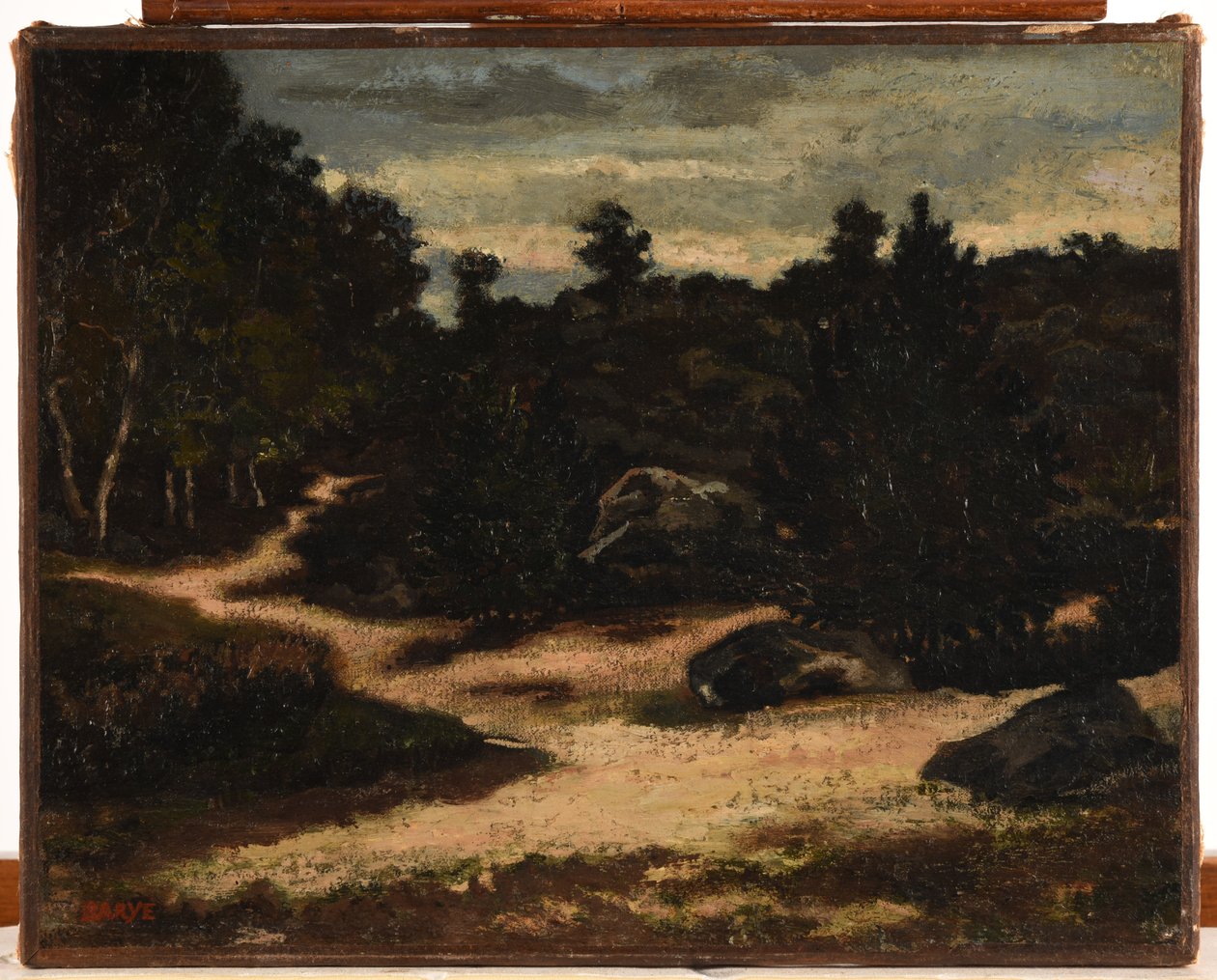 Sandy Path in Fontainebleau Forest by Antoine Louis Barye