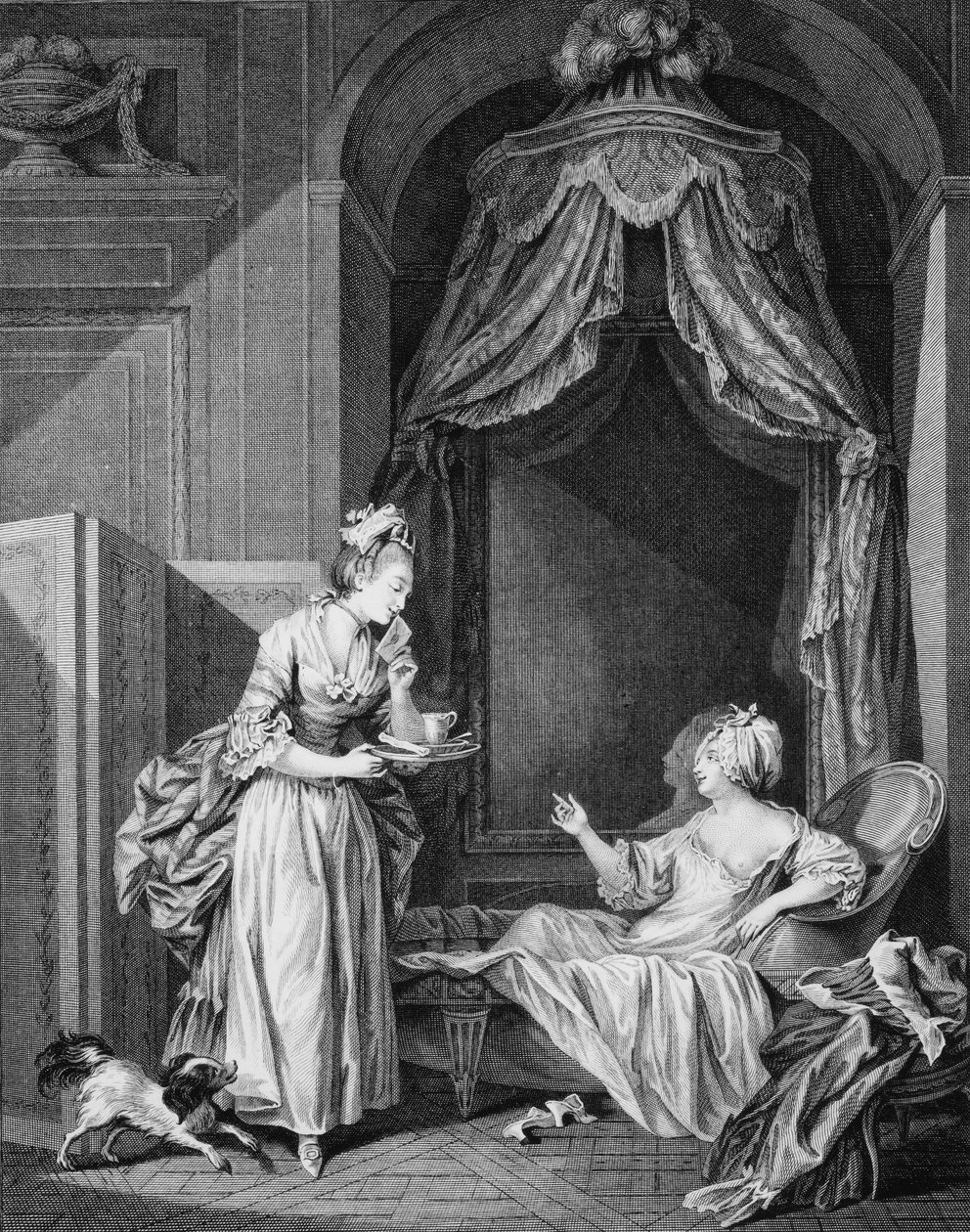The Bath, 1774 by Antoine Louis Romanet