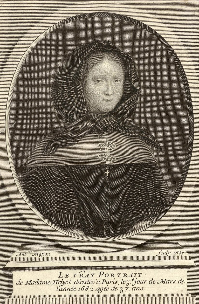 Portrait of Marie Helyot by Antoine Masson