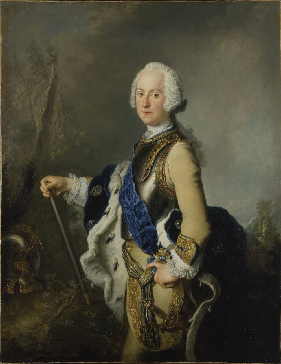 Portrait of Adolph Frederick by Antoine Pesne