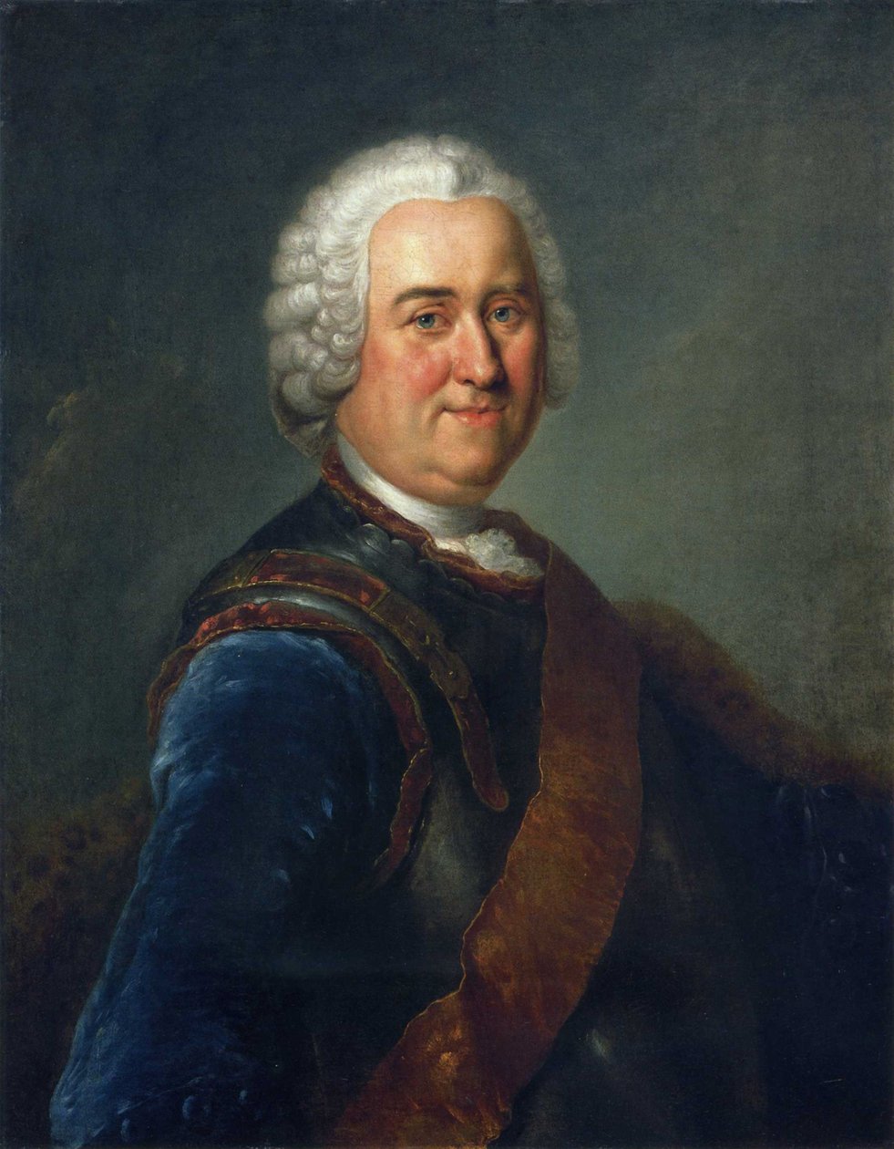 Portrait of Field Marshal James Keith by Antoine Pesne