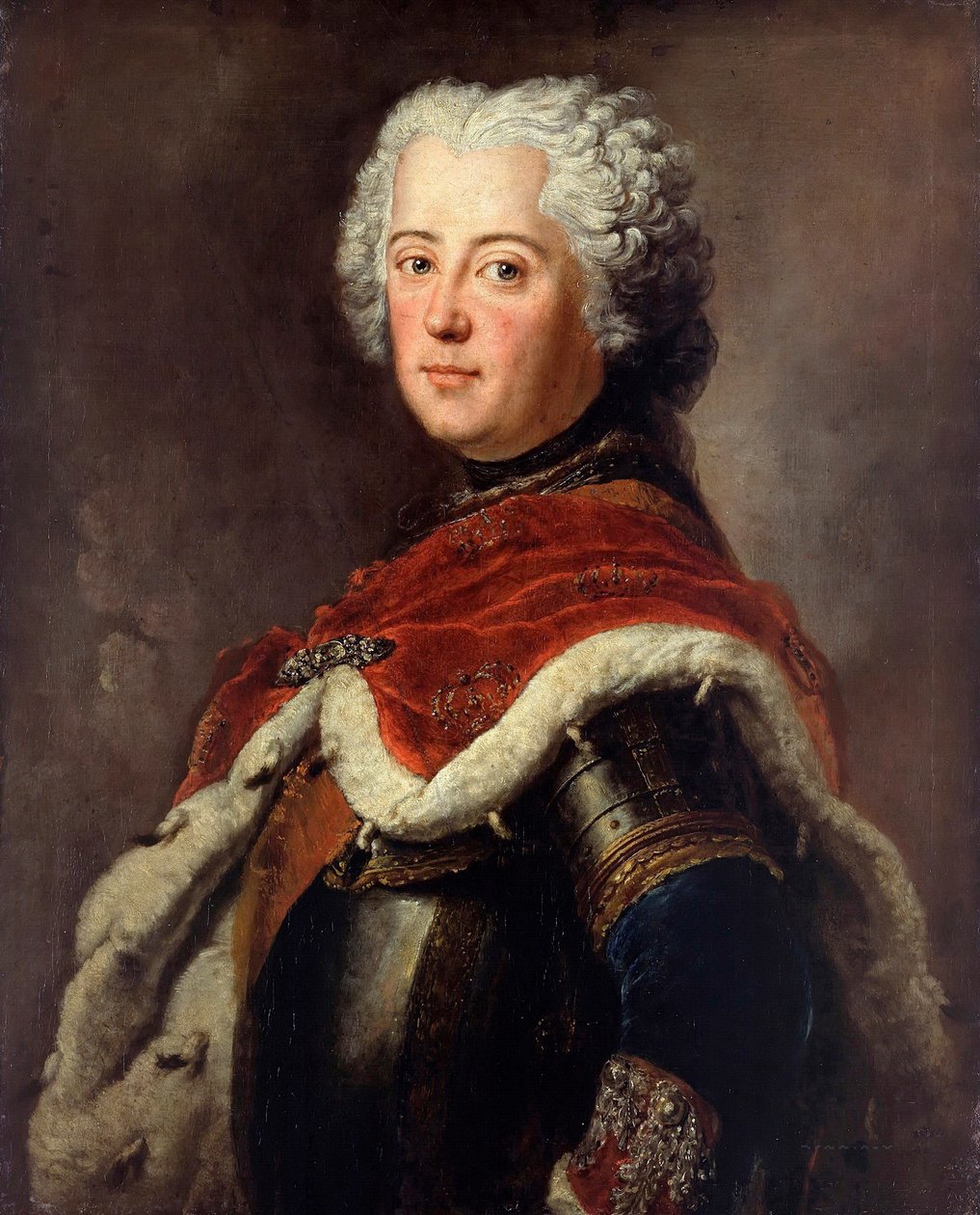 Portrait of Frederick II of Prussia by Antoine Pesne