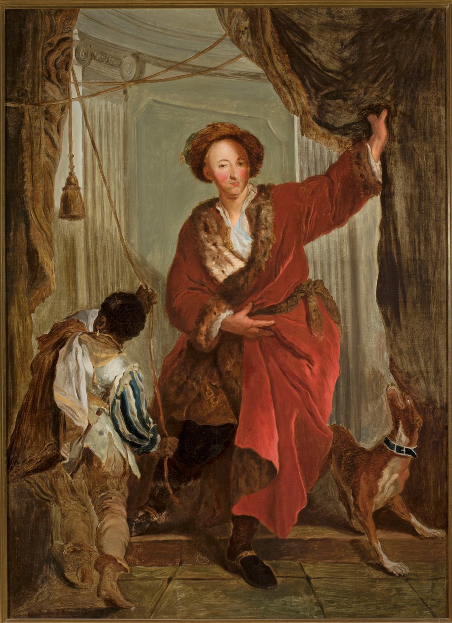 Portrait of Friedrich Ernst von Knyphausen (1678–1731) by Antoine Pesne