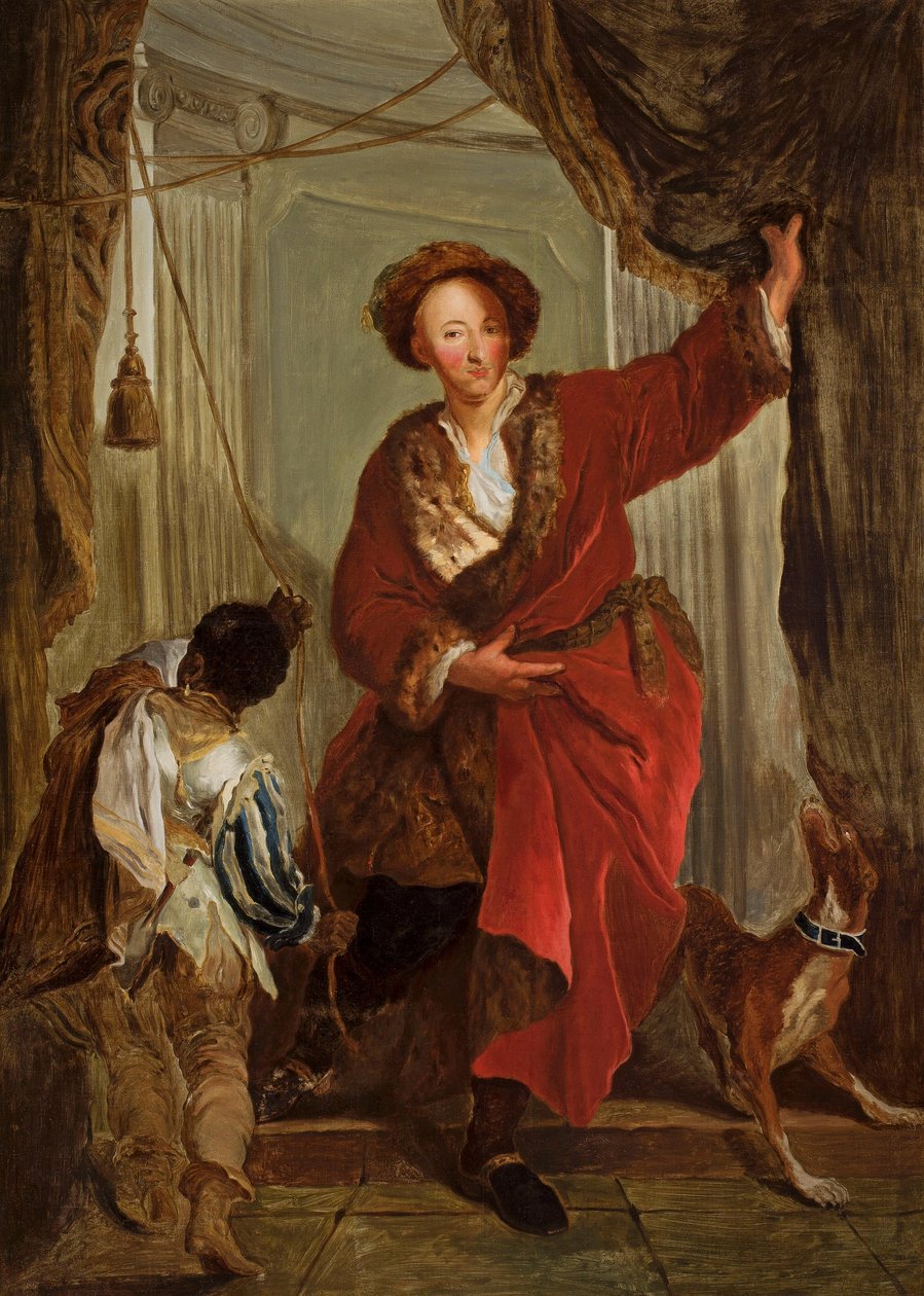 Portrait of Friedrich Ernst von Knyphausen (1678–1731) by Antoine Pesne