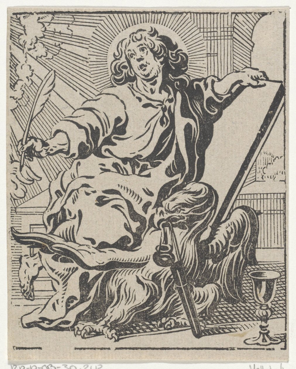 John the Evangelist (The Four Evangelists series) by Antoine Sallaert